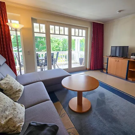 Duenenpark - Komfort Mit 1 Schlafzimmer Und Balkon Im Obergeschoss 077 Apartment Binz
