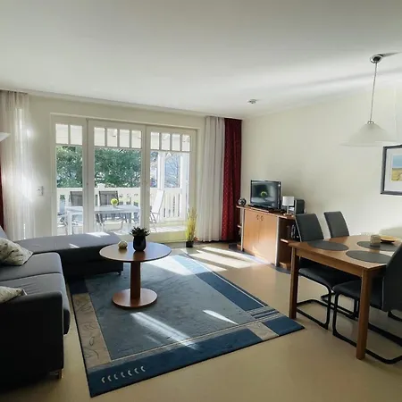 Apartment Dünenpark - Komfort Mit 1 Schlafzimmer Und Balkon Im Obergeschoss 077 *