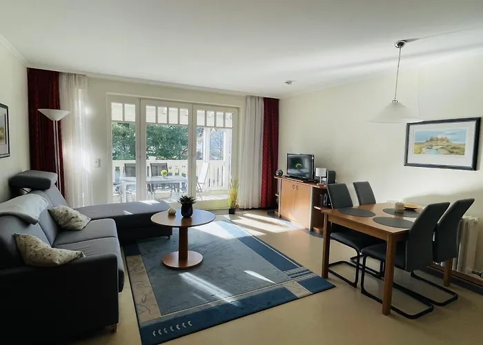 Apartment Dünenpark - Komfort Mit 1 Schlafzimmer Und Balkon Im Obergeschoss 077 *