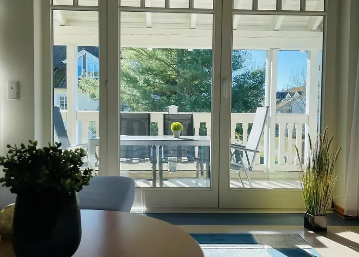 Dünenpark - Komfort Mit 1 Schlafzimmer Und Balkon Im Obergeschoss 077 * Binz