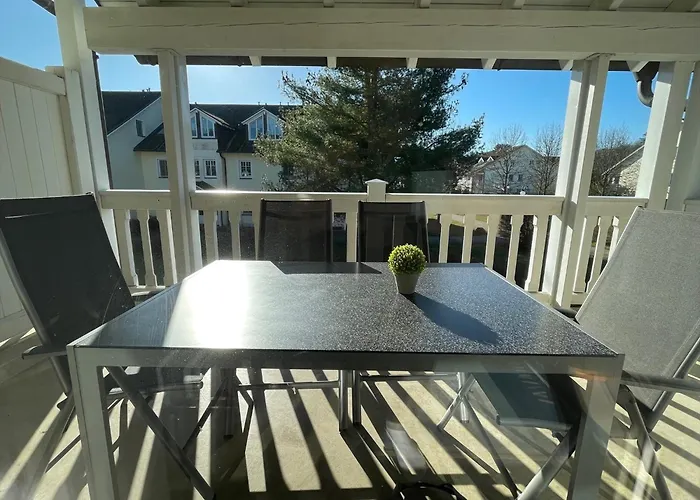 Apartment Dünenpark - Komfort Mit 1 Schlafzimmer Und Balkon Im Obergeschoss 077